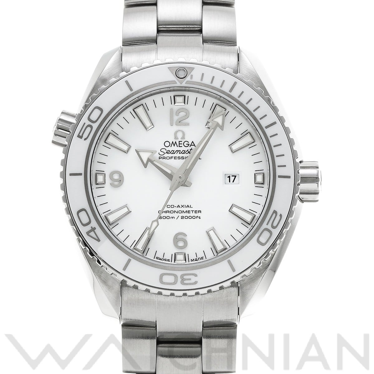 オメガ / OMEGA シーマスター プラネットオーシャン 600 コーアクシャル 232.30.38.20.04.001 ホワイト ユニセックス 時計 【中古】【wristwatch】