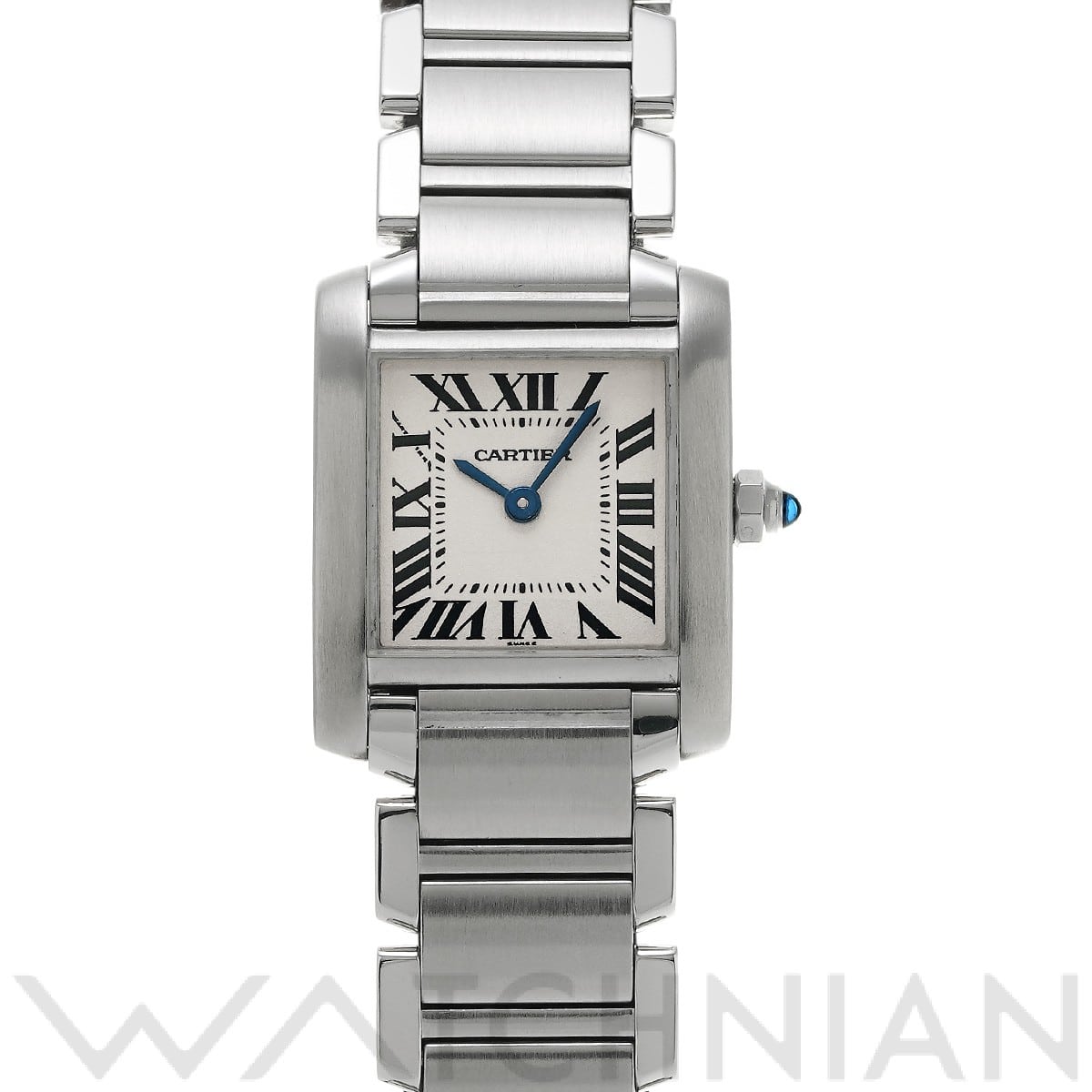 カルティエ / CARTIER タンク フランセーズ SM W51008Q3 シルバー レディース 時計 【中古】【wristwatch】