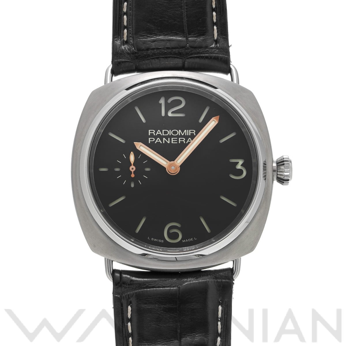 パネライ / PANERAI ラジオミール チタニオ PAM00338 ブラック メンズ 時計 【中古】【wristwatch】