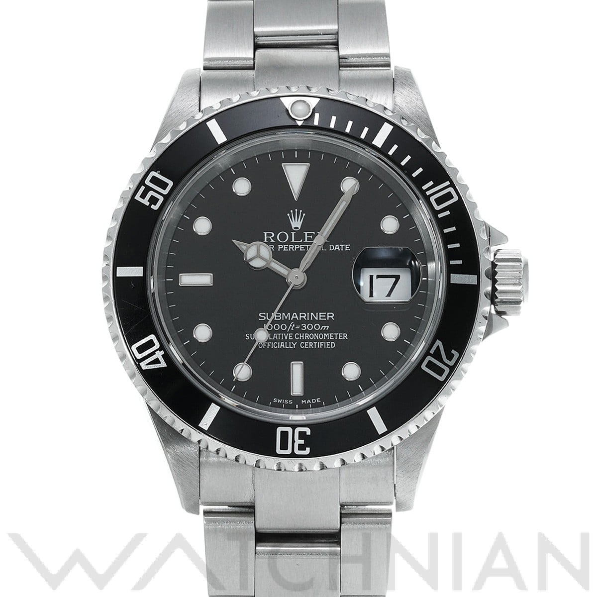 ロレックス / ROLEX サブマリーナ デイト 16610 ブラック メンズ 時計 【中古】【wristwatch】