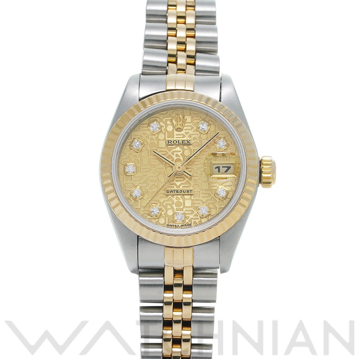 ロレックス / ROLEX デイトジャスト 69173G シャンパンコンピュータ/ダイヤモンド レディース 時計 【中古】【wristwatch】