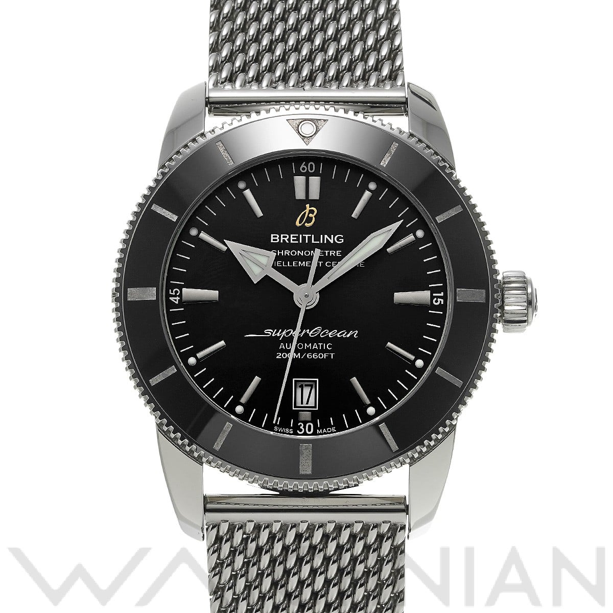 ブライトリング スーパーオーシャン ヘリテージ II 46 AB202012/BF74 ブラック メンズ 時計 【中古】【wristwatch】