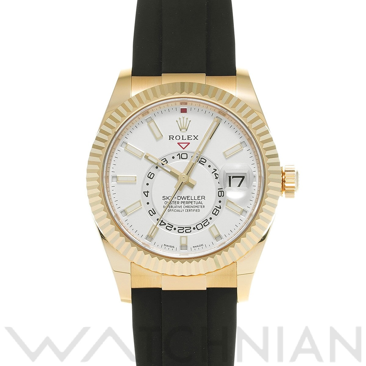 ロレックス / ROLEX スカイドゥエラー 326238 ホワイト メンズ 時計 【中古】【wristwatch】