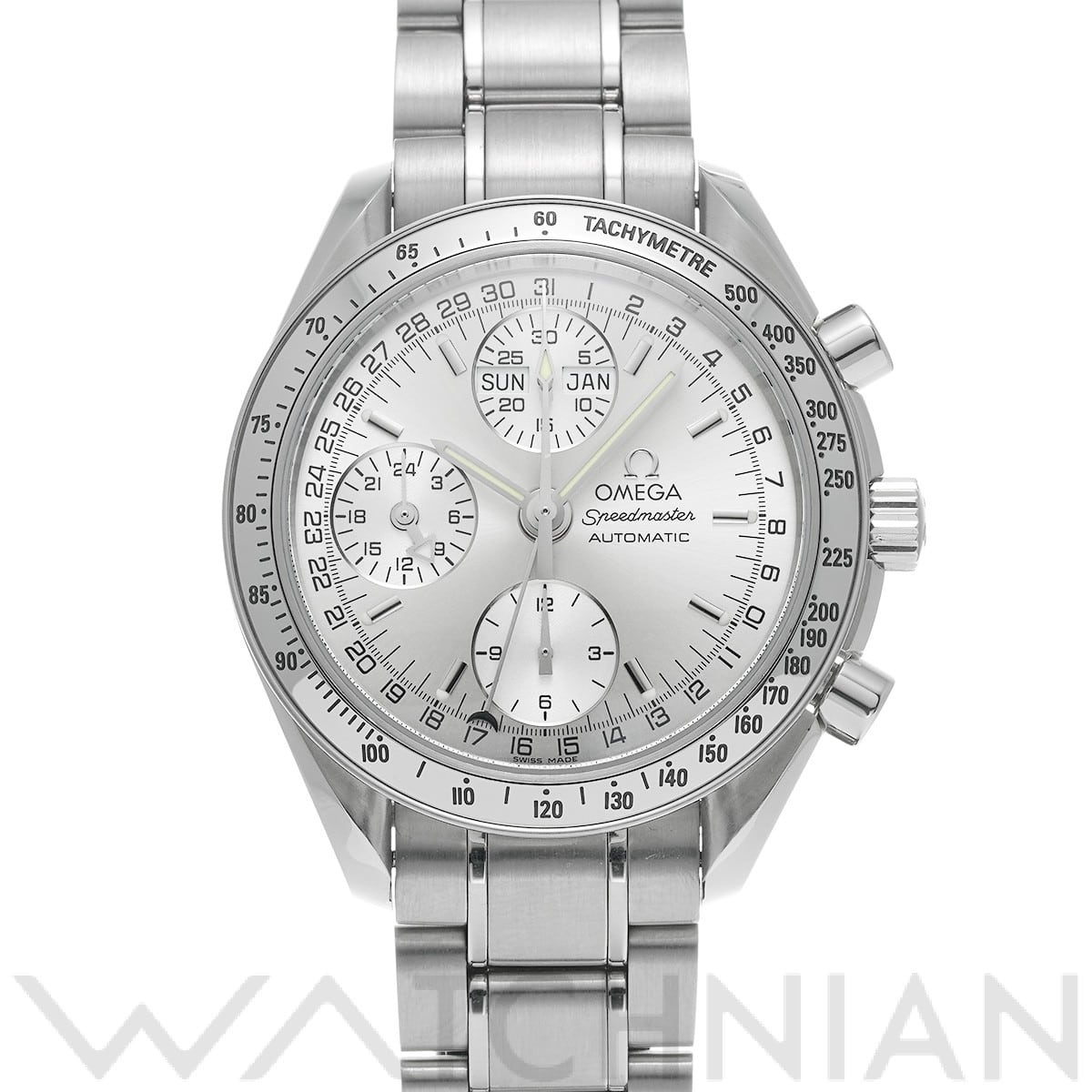 オメガ / OMEGA スピードマスター トリプルカレンダー 3523.30 シルバー メンズ 時計 【中古】【wristwatch】