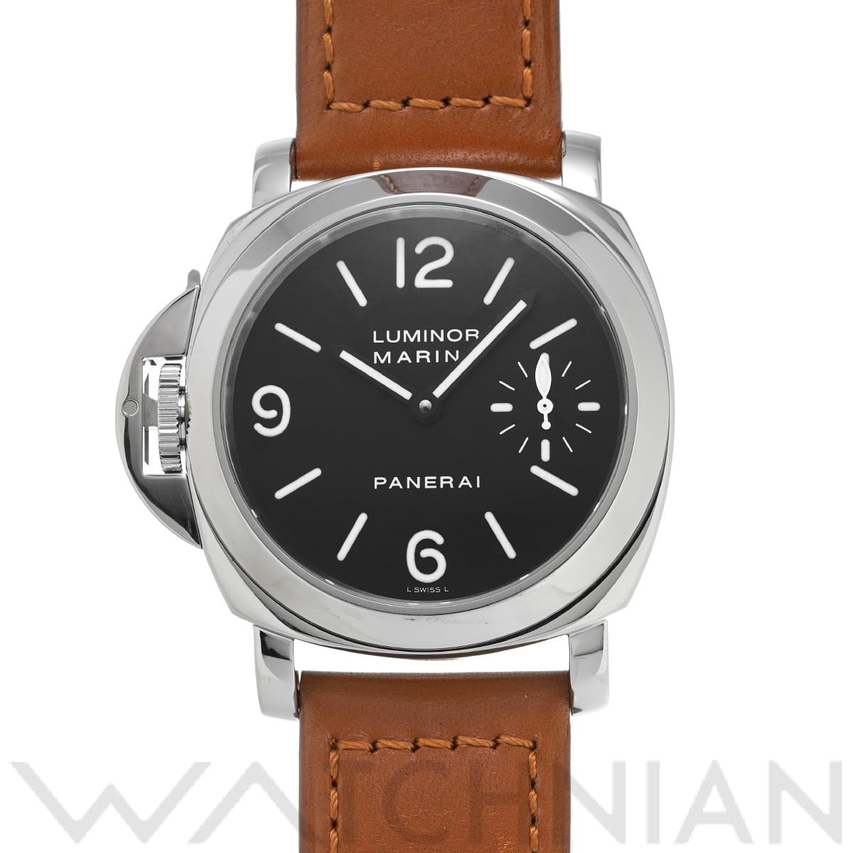 パネライ / PANERAI ルミノール マリーナ レフトハンド PAM00115 ブラック メンズ 時計 【中古】【wristwatch】