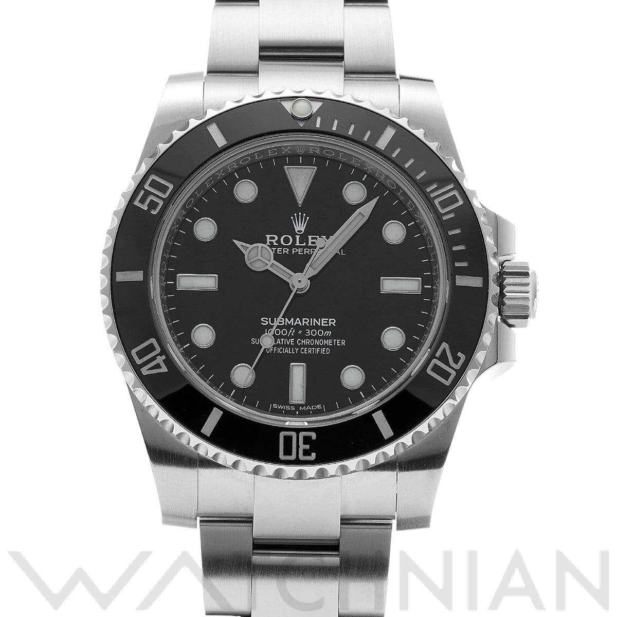 ロレックス サブマリーナ 114060 ブラック メンズ 時計 【中古】【wristwatch】