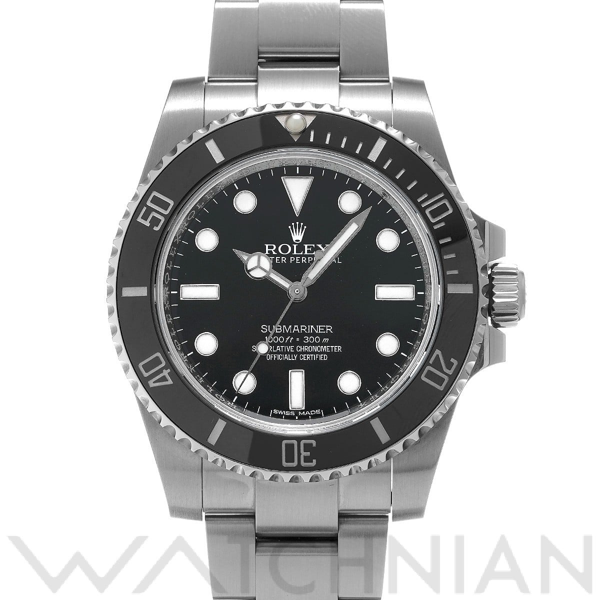 ロレックス サブマリーナ 114060 ブラック メンズ 時計 【中古】【wristwatch】