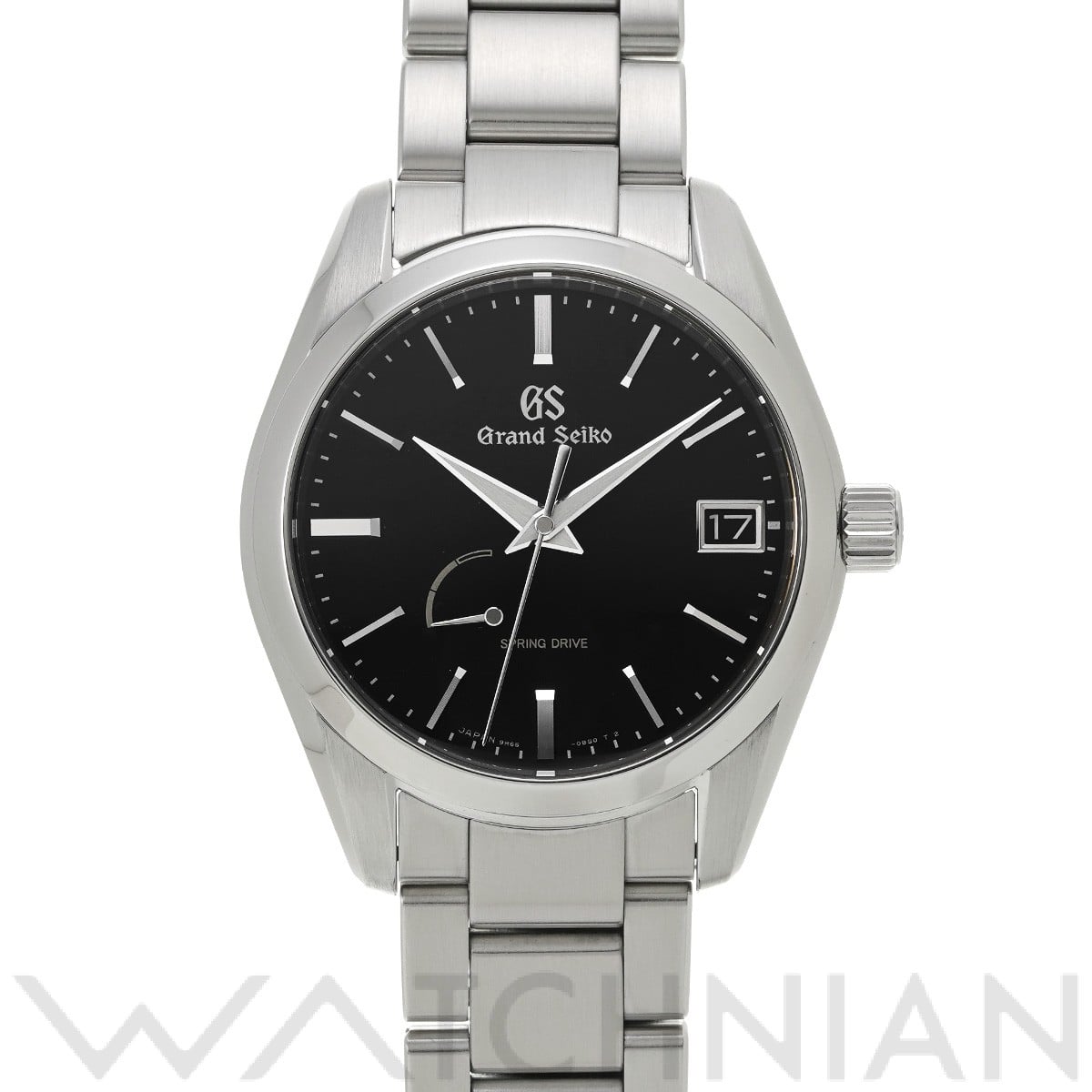 グランドセイコー / Grand Seiko ヘリテージコレクション スプリングドライブ SBGA285 ブラック メンズ 時計 【中古】【wristwatch】