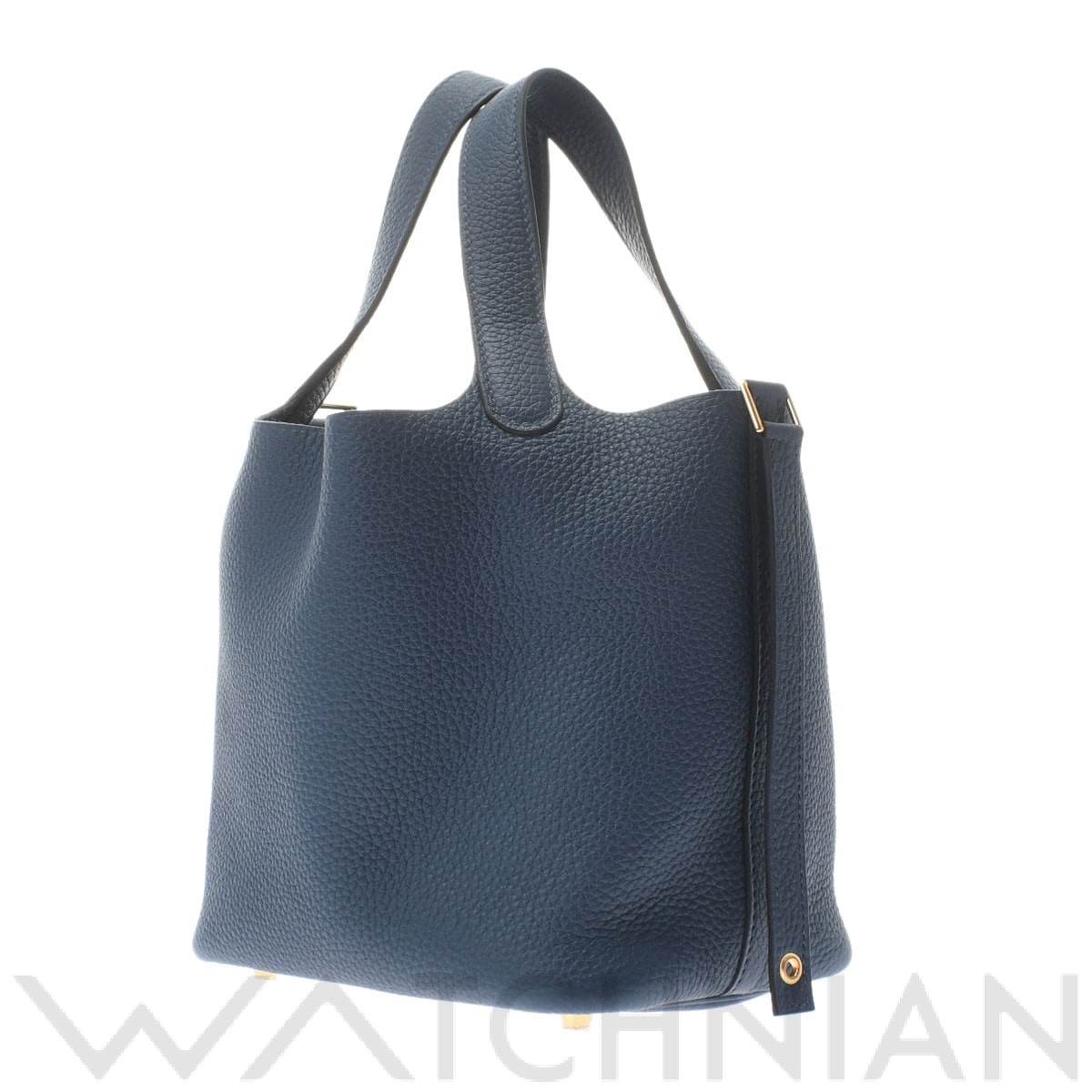 エルメス / HERMES ピコタンロック PM ブルードブリュス/ゴールド金具 トリヨンクレマンス レディース バッグ 【新品】【bag】