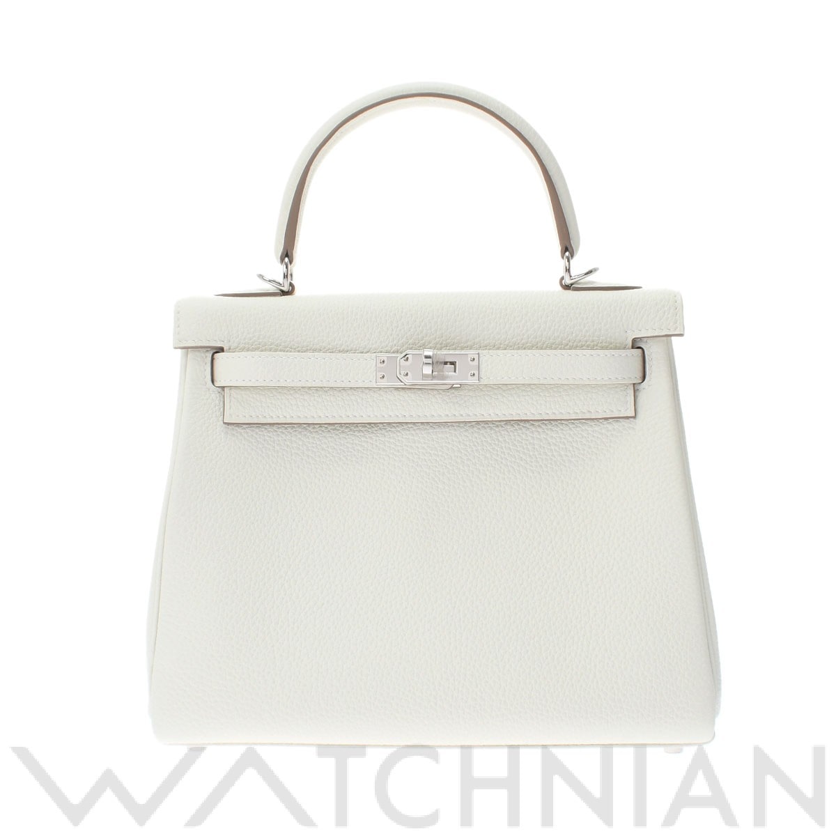 エルメス / HERMES ケリー25 内縫い マッシュルーム/パラジウム金具 トゴ レディース バッグ 【新品】【bag】