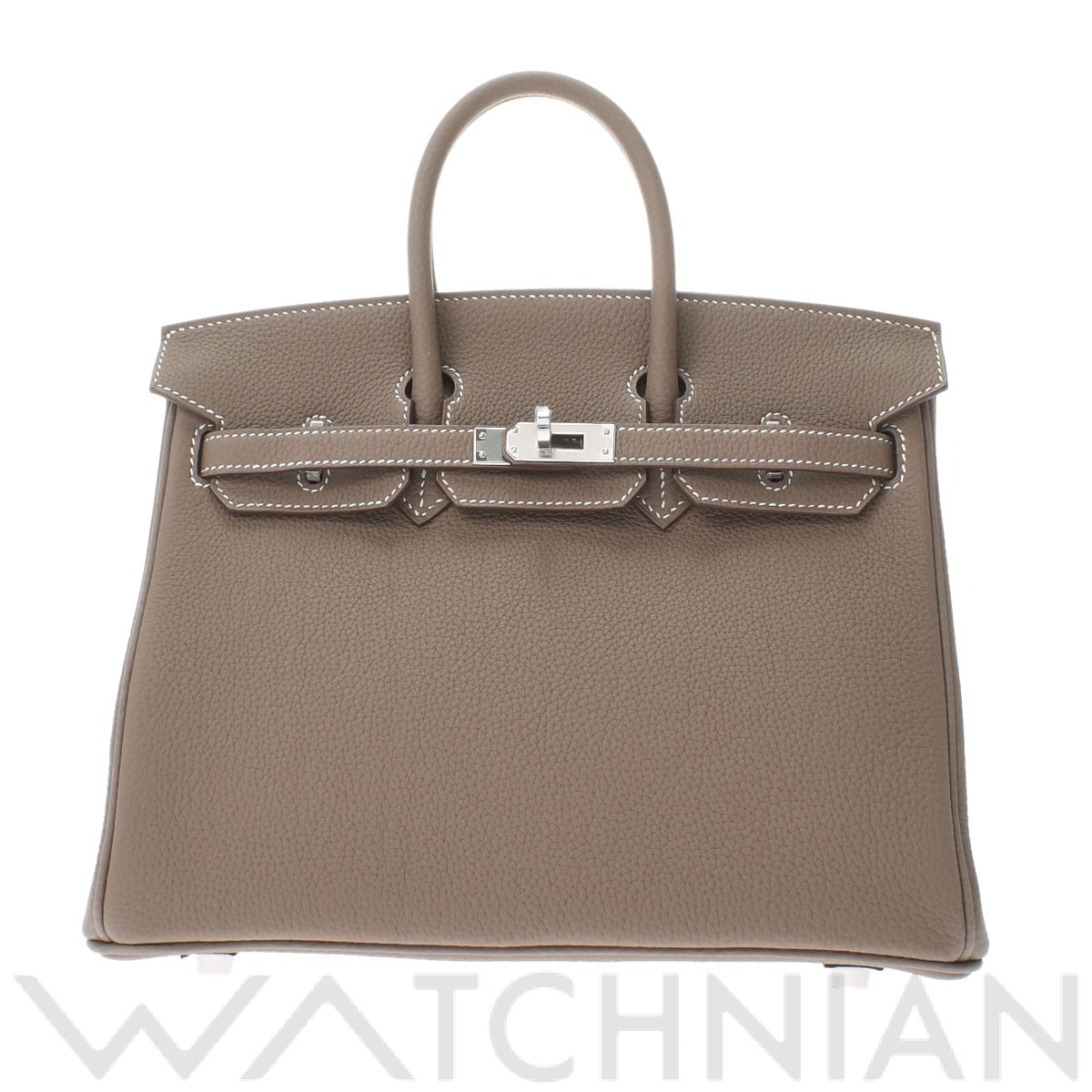 エルメス / HERMES バーキン25 エトゥープ/パラジウム金具 トゴ レディース バッグ 【新品】【bag】