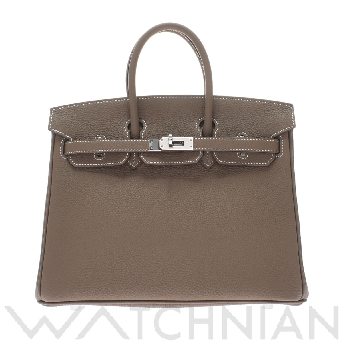 エルメス / HERMES バーキン25 エトゥープ/パラジウム金具 トゴ レディース バッグ 【未使用】【bag】