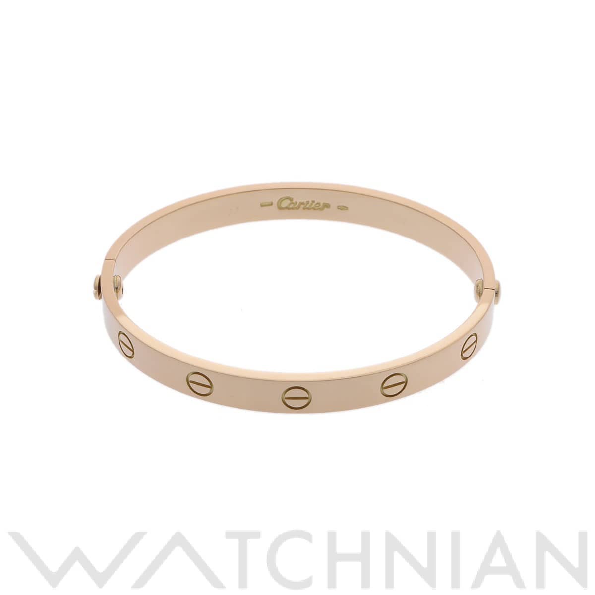 カルティエ ラブブレスレット 旧型 #17 ゴールド K18イエローゴールド YG レディース ジュエリー 【中古】【jewelry】