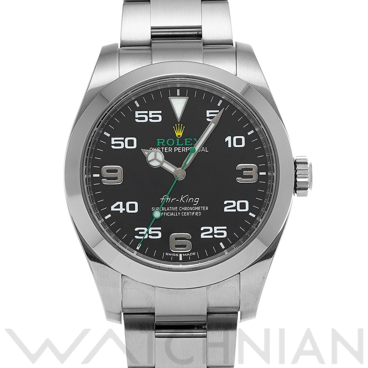 ロレックス / ROLEX エアキング 116900 ブラック メンズ 時計 【中古】【wristwatch】