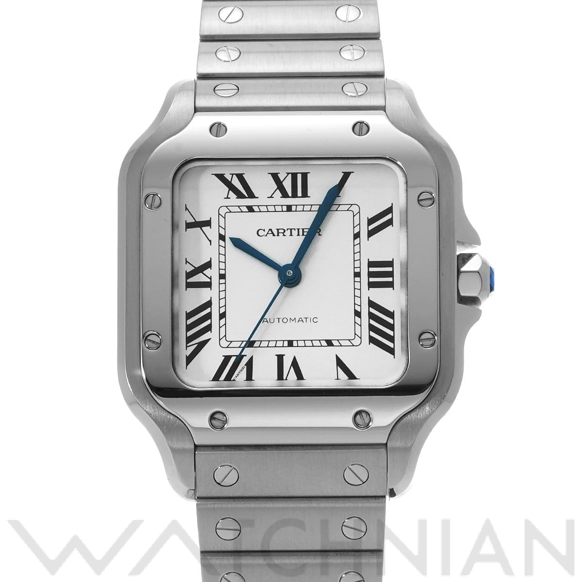 カルティエ / CARTIER サントス ドゥ カルティエ MM WSSA0029 シルバー ユニセックス 時計 【中古】【wristwatch】