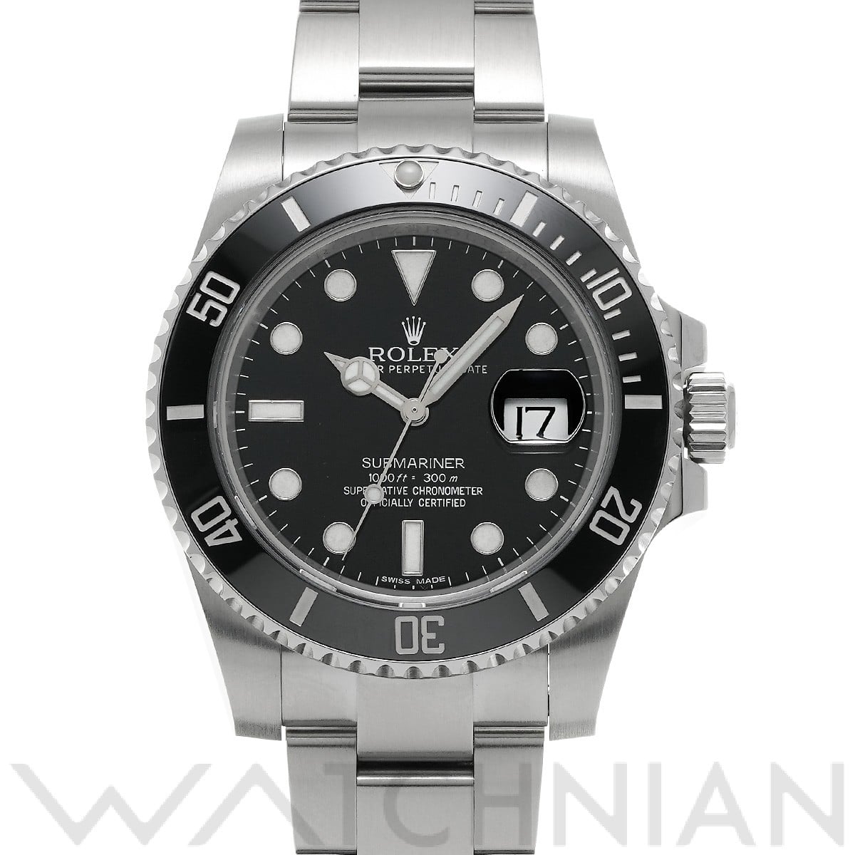 ロレックス サブマリーナ デイト 116610LN ブラック メンズ 時計 【中古】【wristwatch】