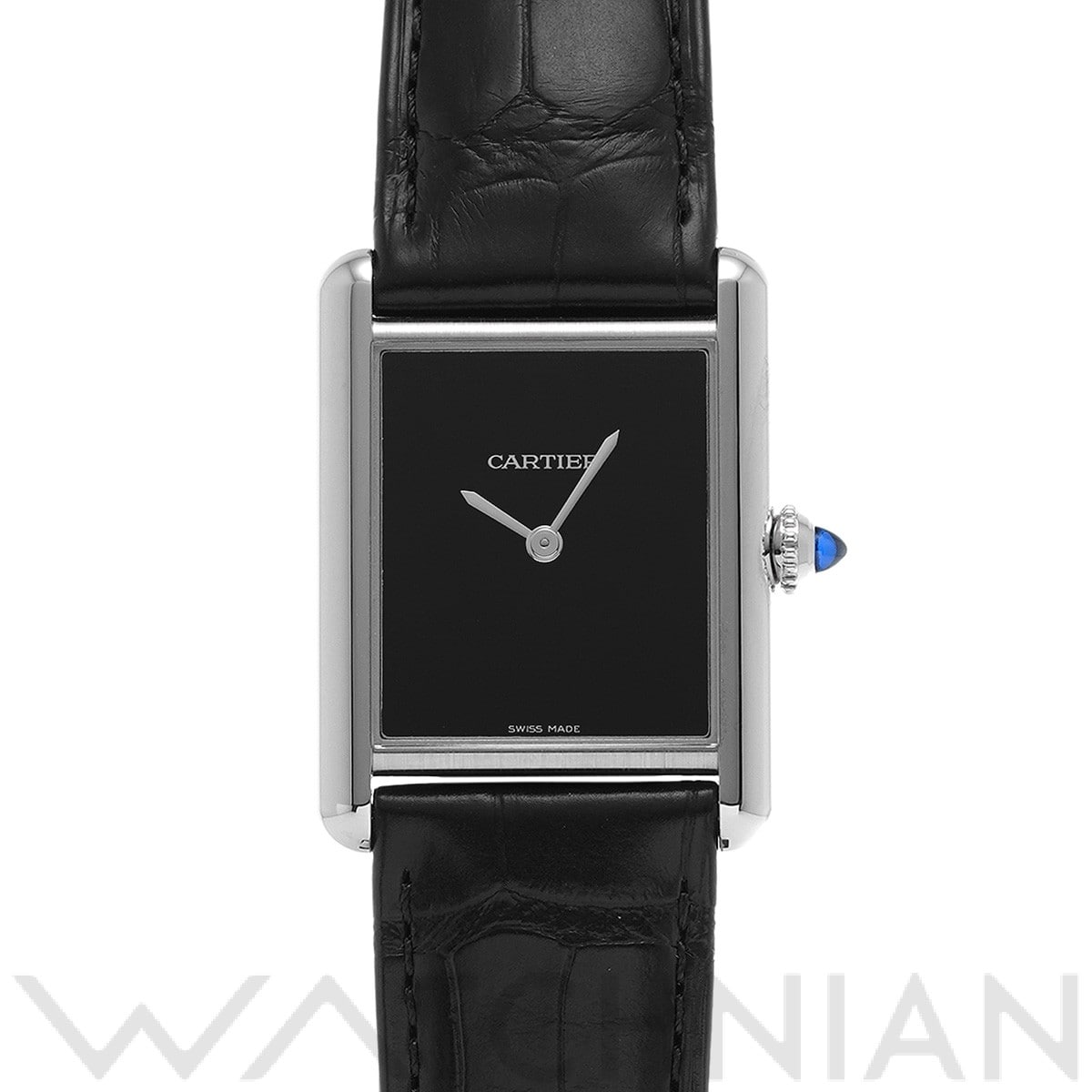カルティエ / CARTIER タンク マスト ドゥ カルティエ LM WSTA0072 ブラックラッカー メンズ 時計 【中古】【wristwatch】