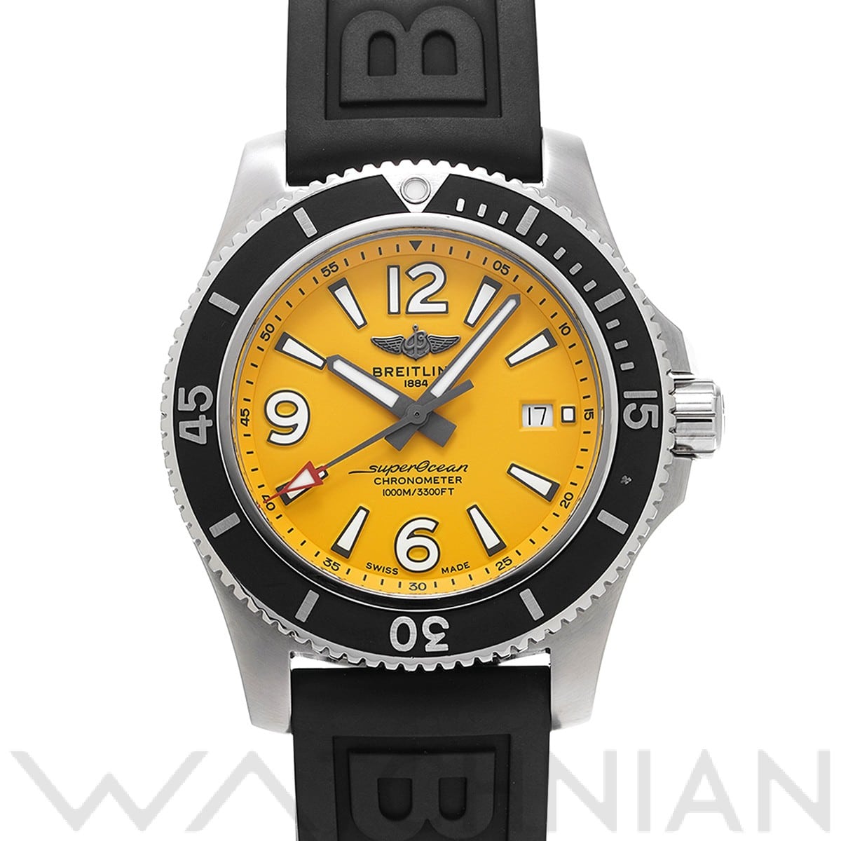 ブライトリング / BREITLING スーパーオーシャン オートマチック 44 A17367021I1S2 イエロー メンズ 時計 【中古】【wristwatch】