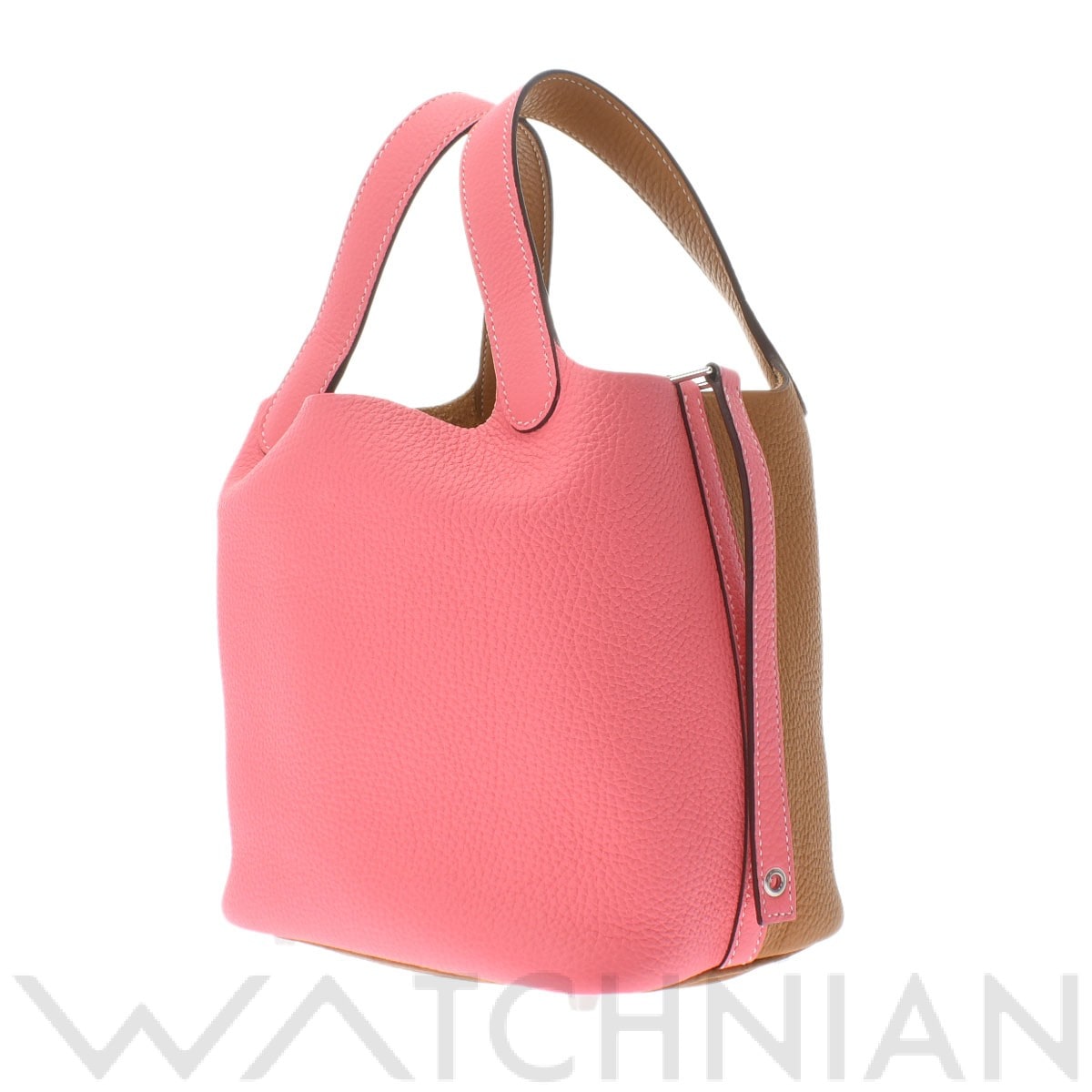 エルメス / HERMES ピコタンロック PM カザック ローズアザレ/セサミ/パラジウム金具 トリヨンクレマンス レディース バッグ 【未使用】【bag】