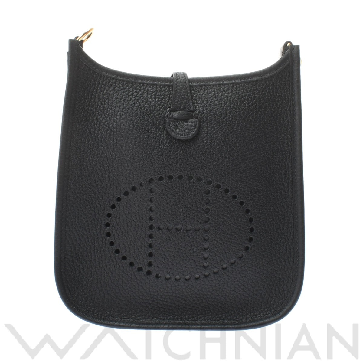 エルメス / HERMES エヴリンTPM ブラック/ゴールド金具 トリヨンクレマンス レディース バッグ 【新品】【bag】