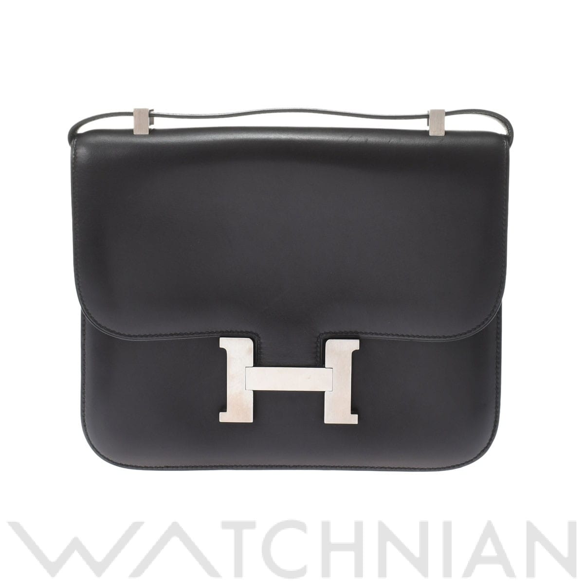 エルメス コンスタンス 26 ブラック バレニア レディース バッグ 【中古】【bag】