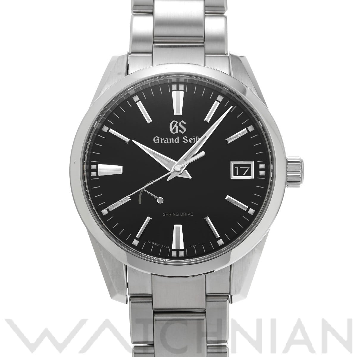 グランドセイコー / Grand Seiko ヘリテージコレクション スプリングドライブ SBGA301 ブラック メンズ 時計 【中古】【wristwatch】