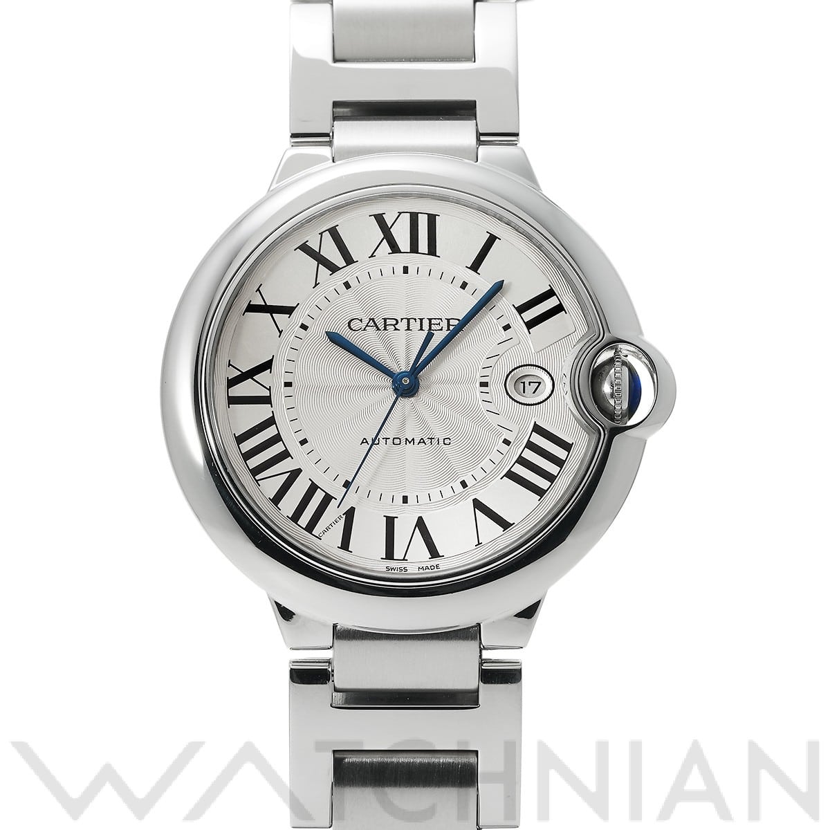 カルティエ / CARTIER バロンブルー ドゥ カルティエ 42mm W69012Z4 シルバー メンズ 時計 【中古】【wristwatch】