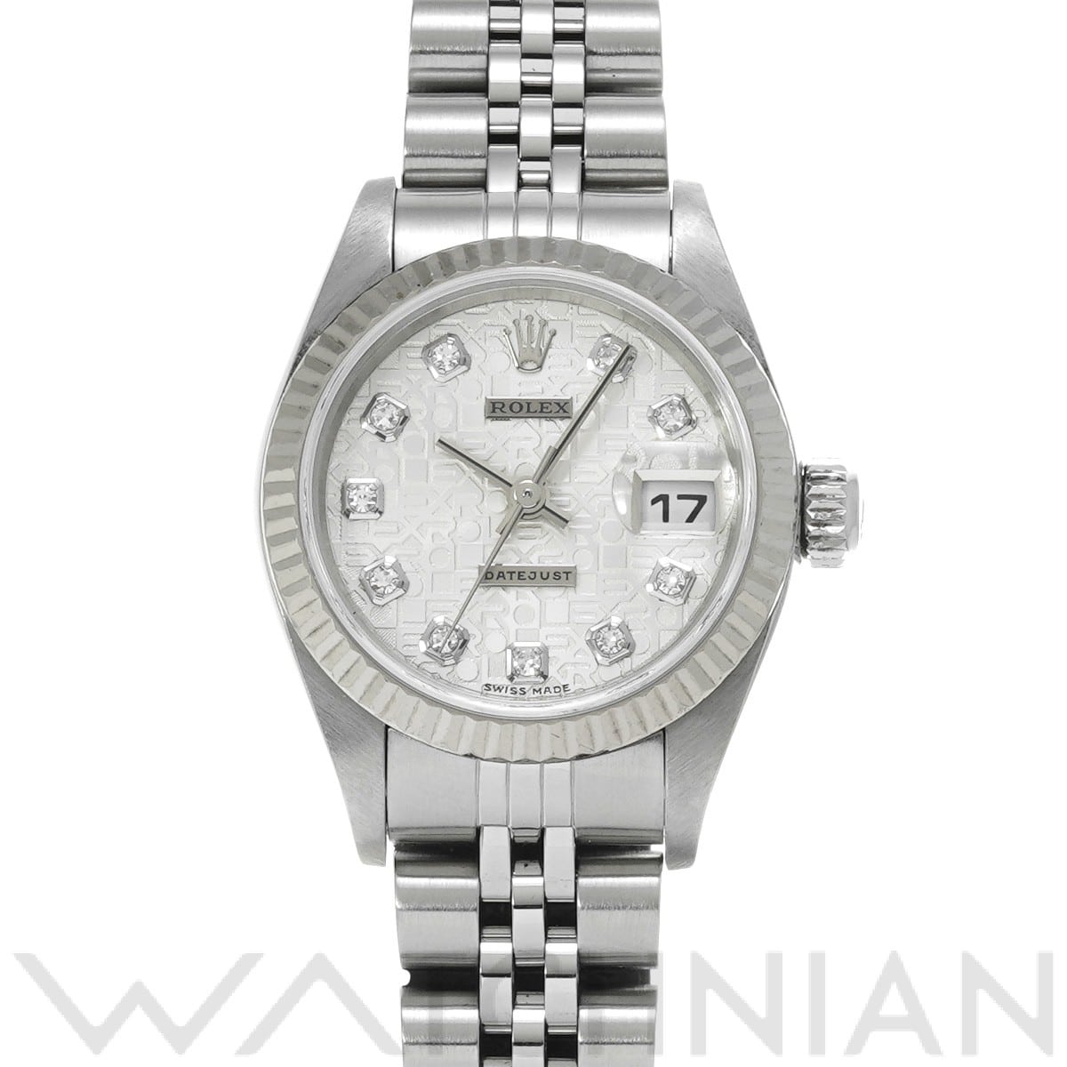 ロレックス デイトジャスト 79174G シルバーコンピュータ/ダイヤモンド レディース 時計 【中古】【wristwatch】