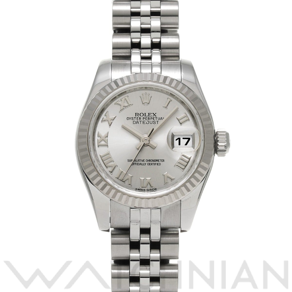 ロレックス デイトジャスト 26 179174 シルバー レディース 時計 【中古】【wristwatch】