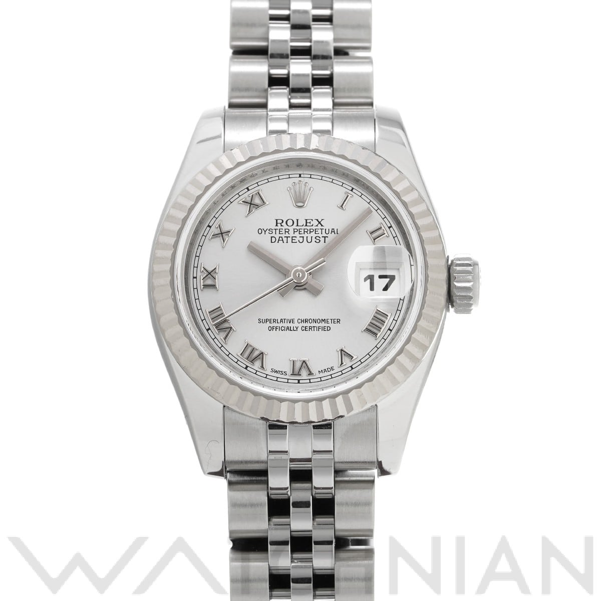 ロレックス レディ デイトジャスト 26 179174 シルバー レディース 時計 【中古】【wristwatch】