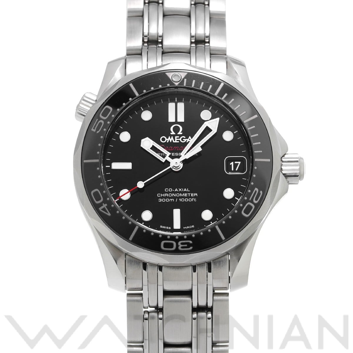 オメガ / OMEGA シーマスター ダイバー300 コーアクシャル 212.30.36.20.01.002 ブラック ユニセックス 時計 【中古】【wristwatch】