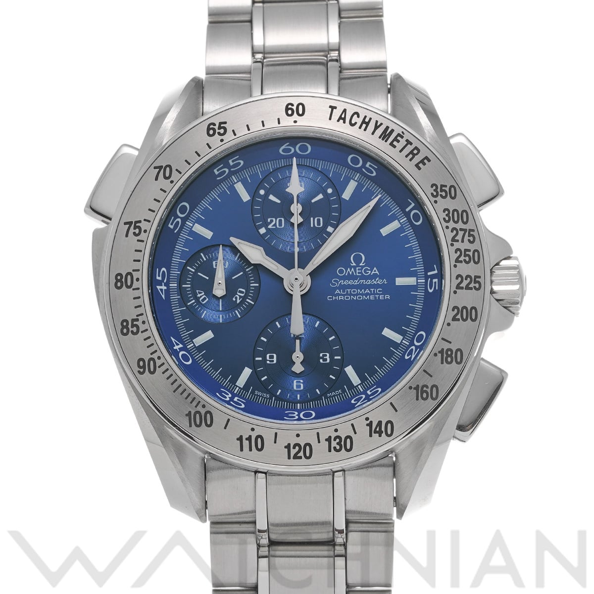 オメガ スピードマスター スプリットセコンド 3540.80 ブルー メンズ 時計 【中古】【wristwatch】