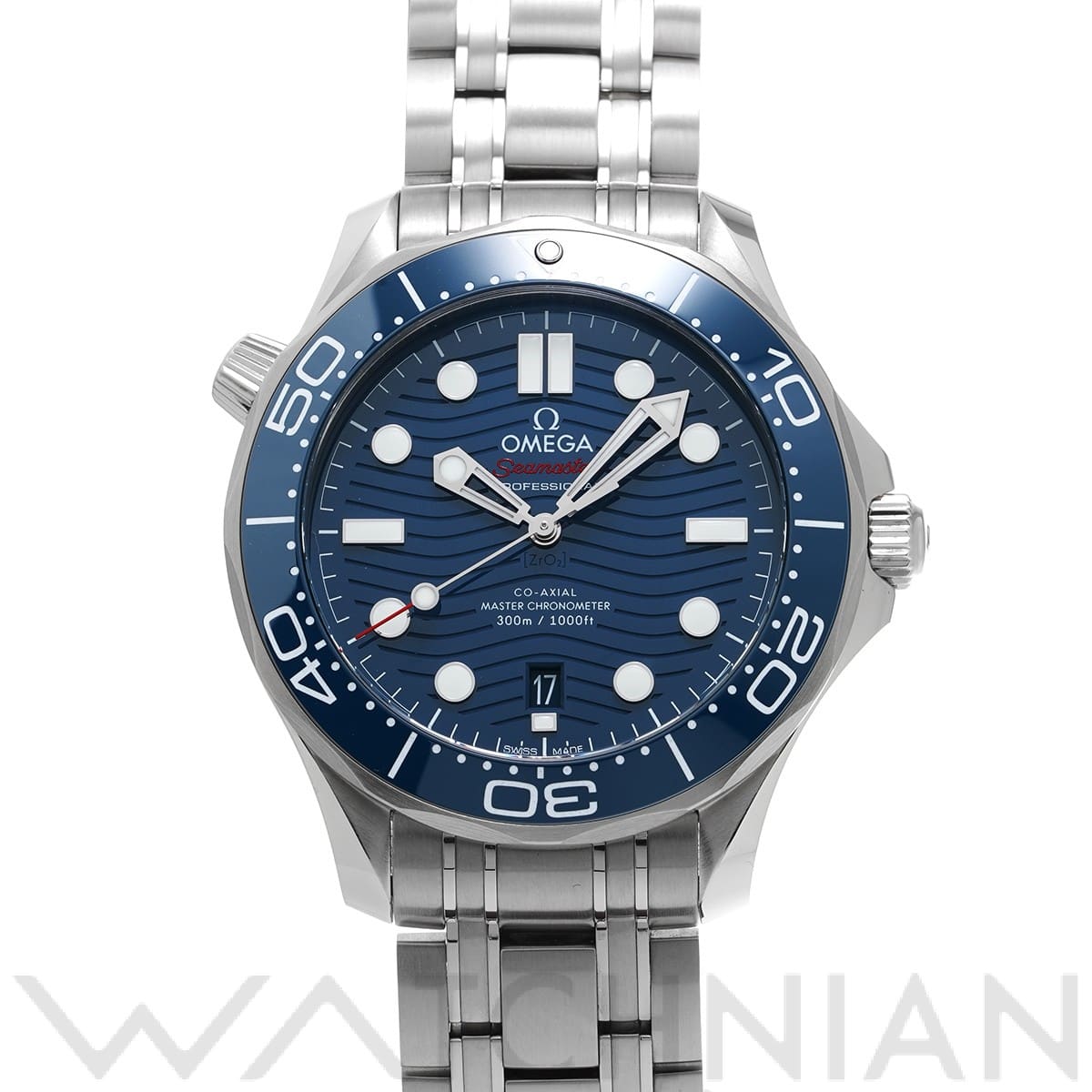 オメガ / OMEGA シーマスター ダイバー300 コーアクシャル マスタークロノメーター 210.30.42.20.03.001 ブルー メンズ 時計 【中古】【wristwatch】