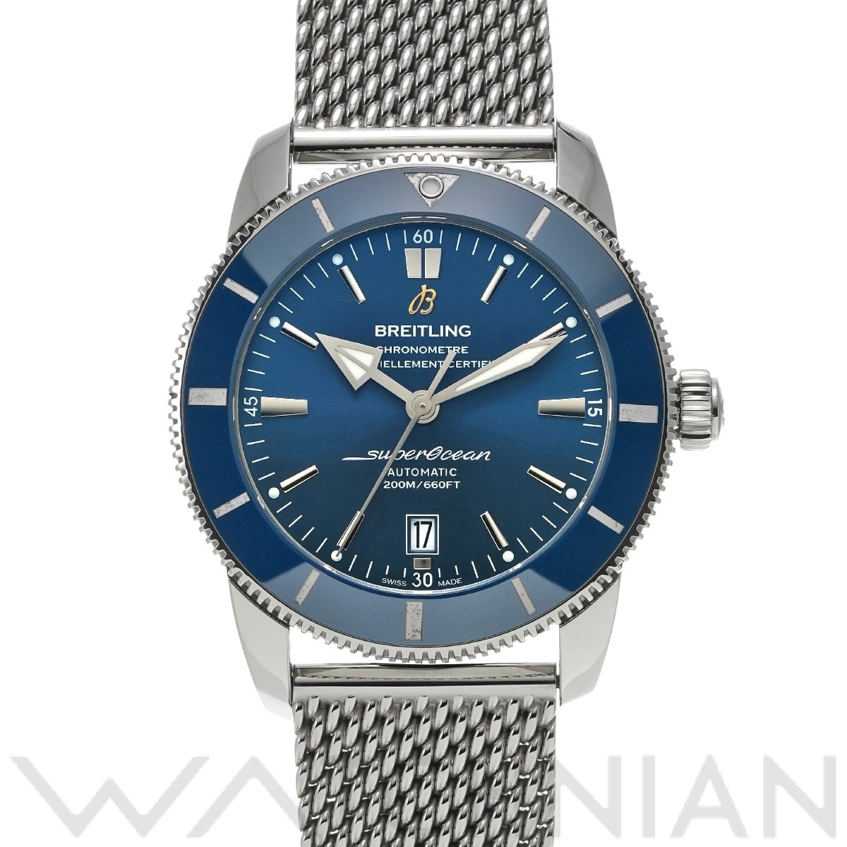 ブライトリング / BREITLING スーパーオーシャン ヘリテージ B20 オートマチック 46 AB2020161C1A1 ブルー メンズ 時計 【中古】【wristwatch】