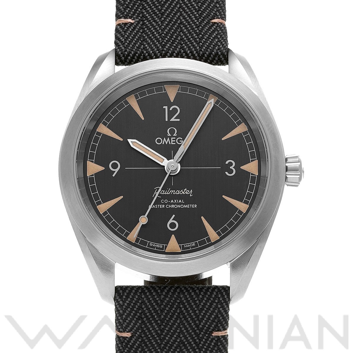 オメガ / OMEGA シーマスター レイルマスター コーアクシャル マスタークロノメーター 220.12.40.20.01.001 ブラック メンズ 時計 【中古】【wristwatch】