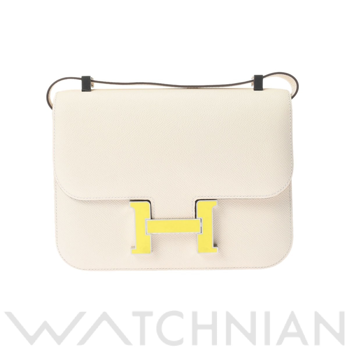 エルメス コンスタンス 24 ミロワール ナタ ヴォーエプソン レディース バッグ 【未使用】【bag】