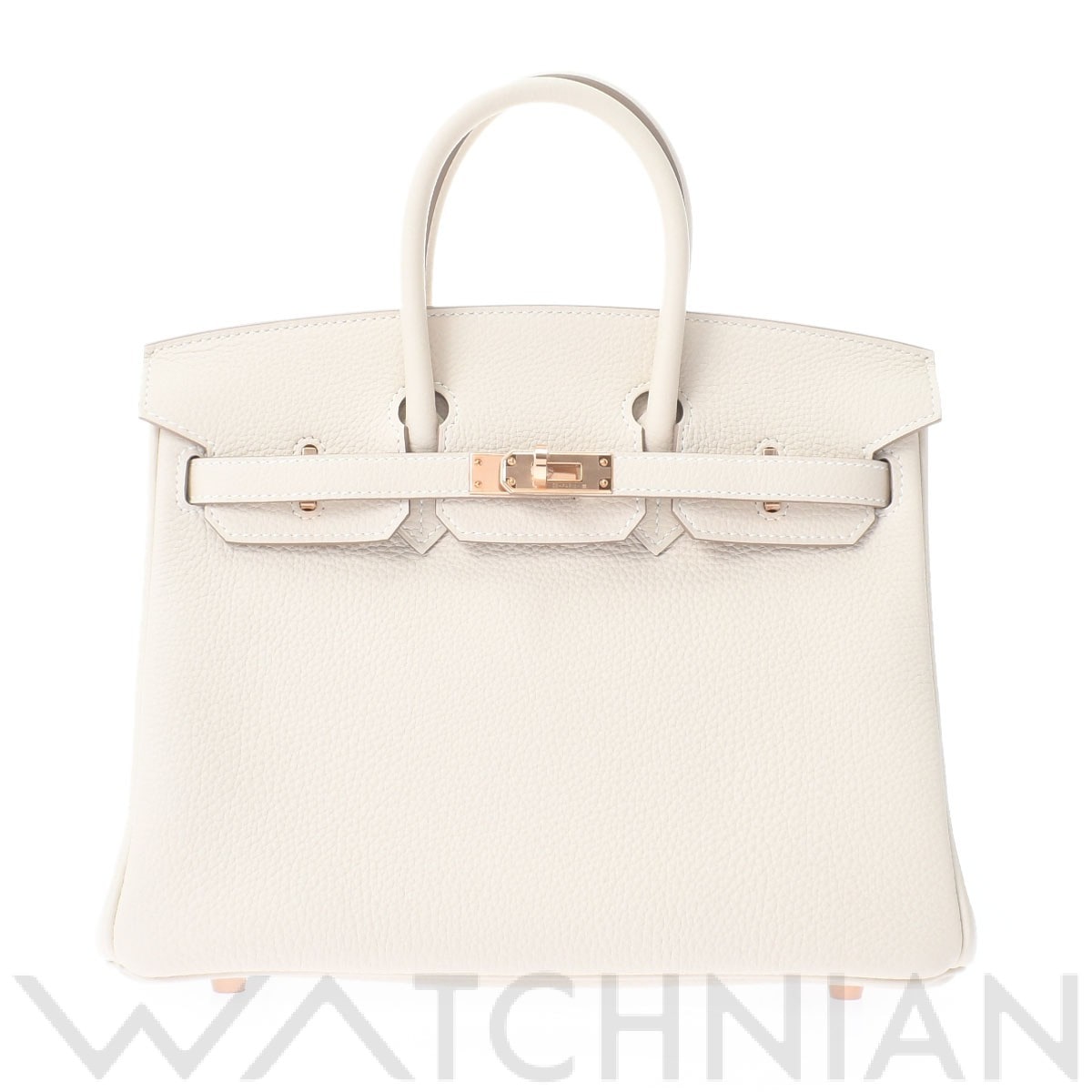 エルメス / HERMES バーキン25 クレ/ローズゴールド金具 トゴ レディース バッグ 【新品】【bag】