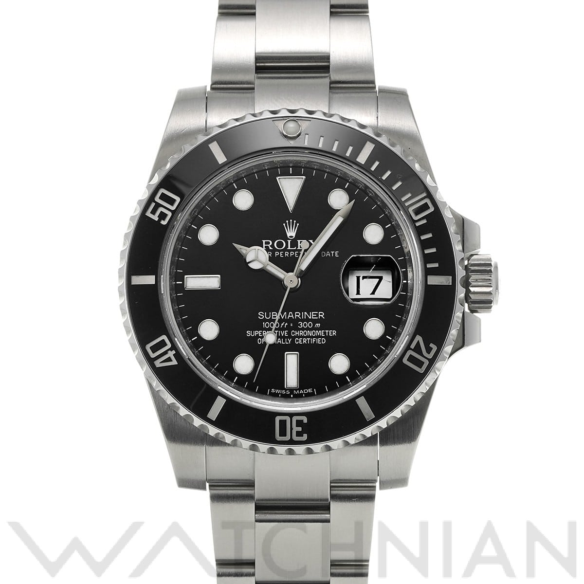 ロレックス サブマリーナ デイト 116610LN ブラック メンズ 時計 【中古】【wristwatch】