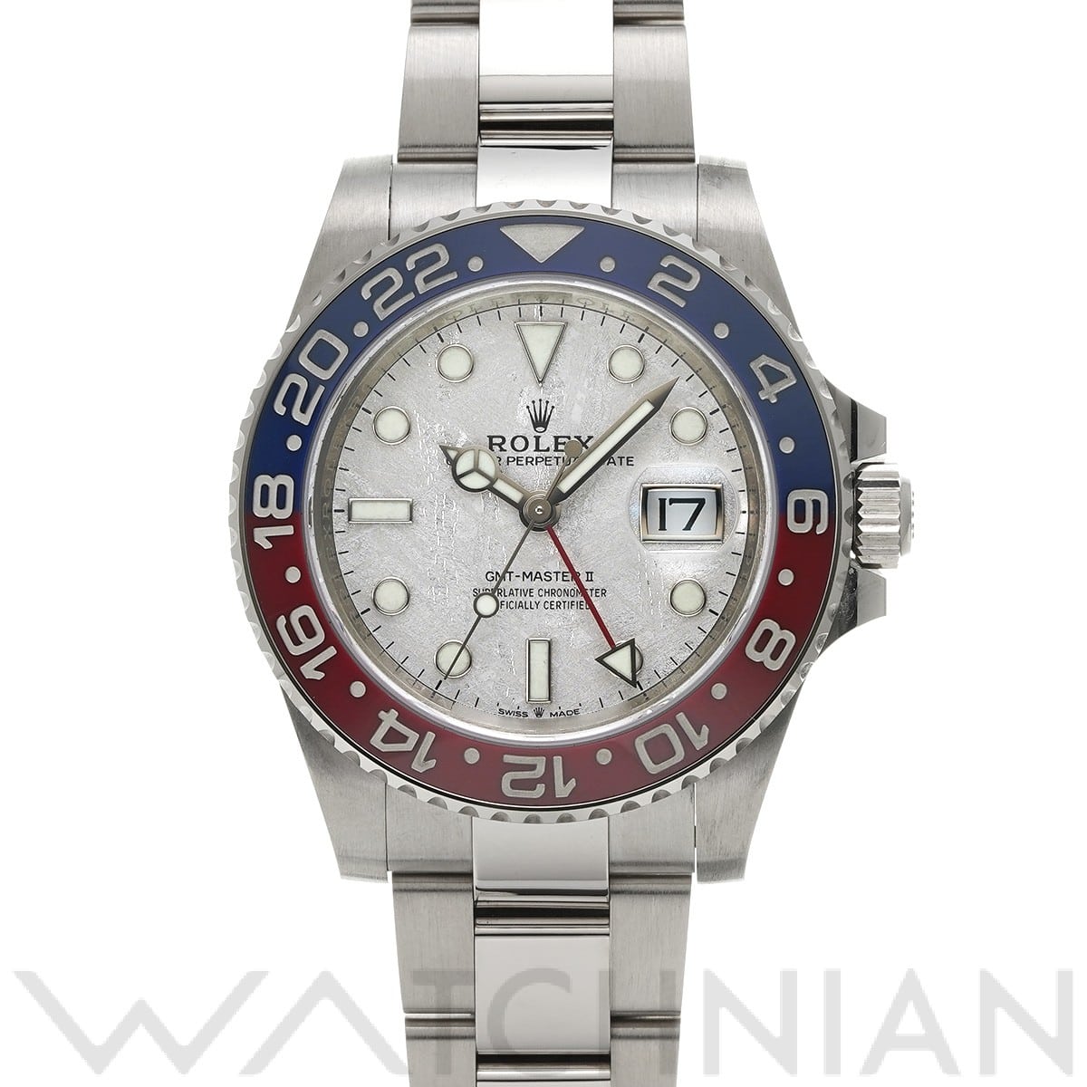 ロレックス GMTマスターII 126719BLRO メテオライト メンズ 時計 【中古】【wristwatch】