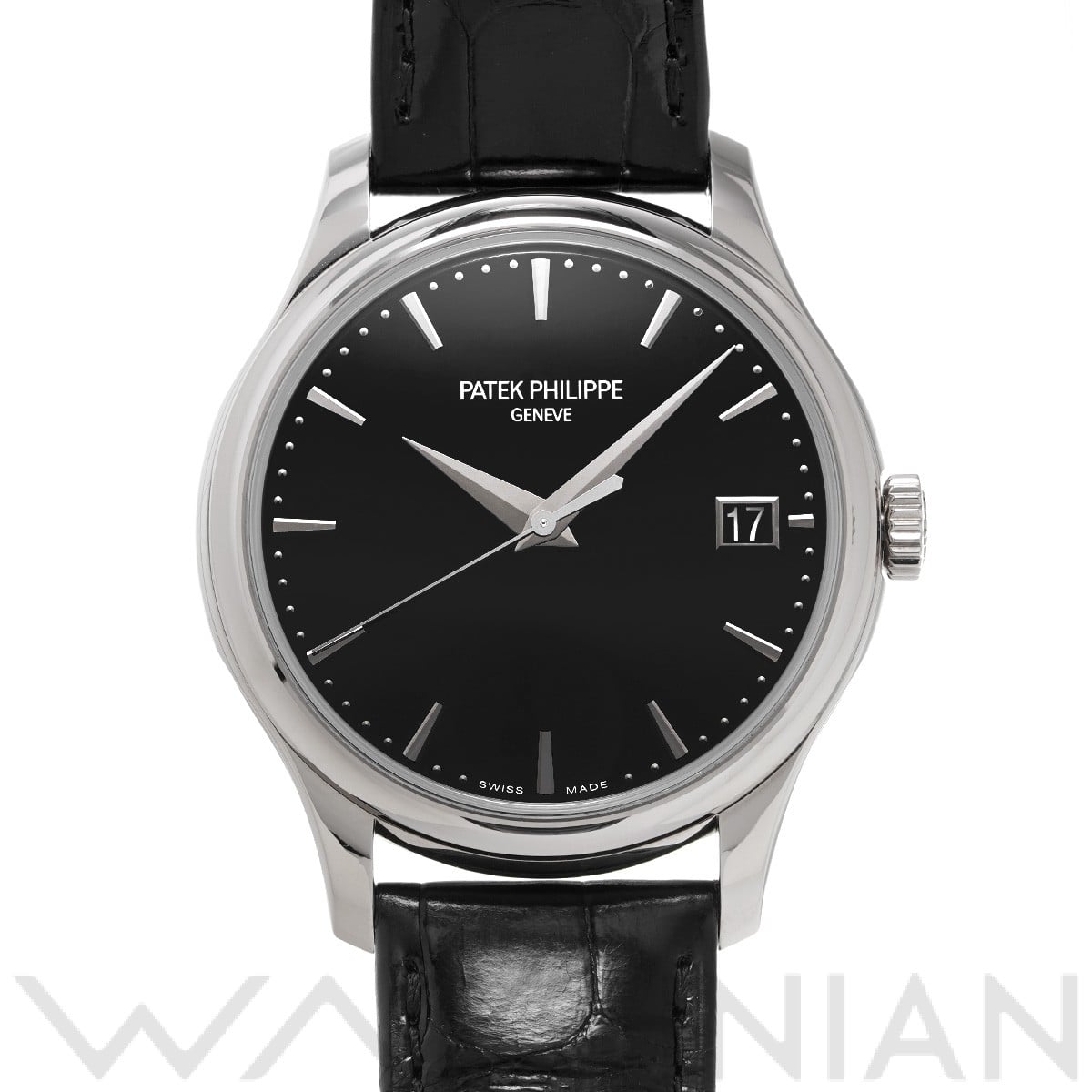 パテック フィリップ カラトラバ オフィサー 5227G-010 ラック・ブラック メンズ 時計 【中古】【wristwatch】