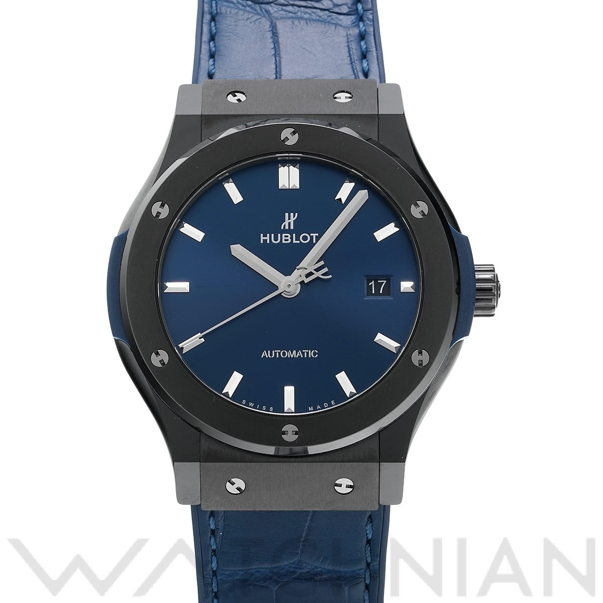 ウブロ / HUBLOT クラシックフュージョン セラミック ブルー 542.CM.7170.LR ブルー メンズ 時計 【中古】【wristwatch】
