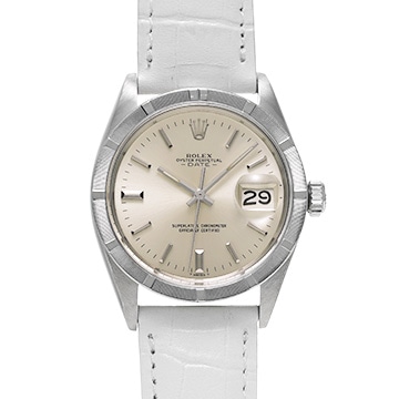 ロレックス オイスターパーペチュアル デイト 1501 シルバー メンズ 時計 【中古】【wristwatch】