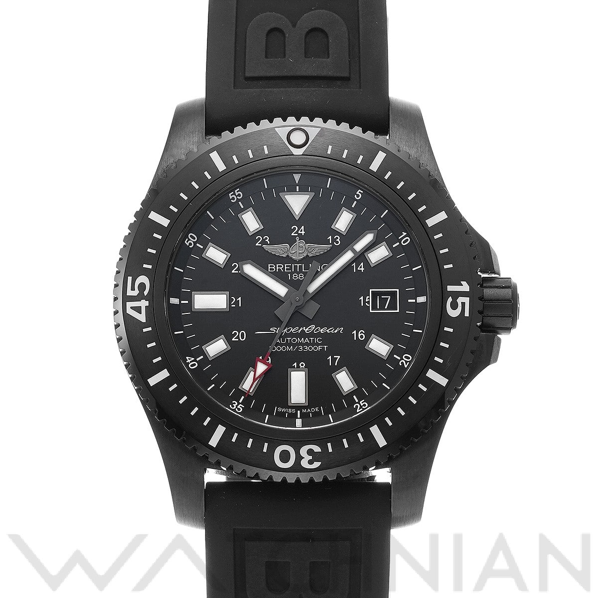 ブライトリング / BREITLING スーパーオーシャン II 44 スペシャル M1739313/BE92 ブラック メンズ 時計 【中古】【wristwatch】