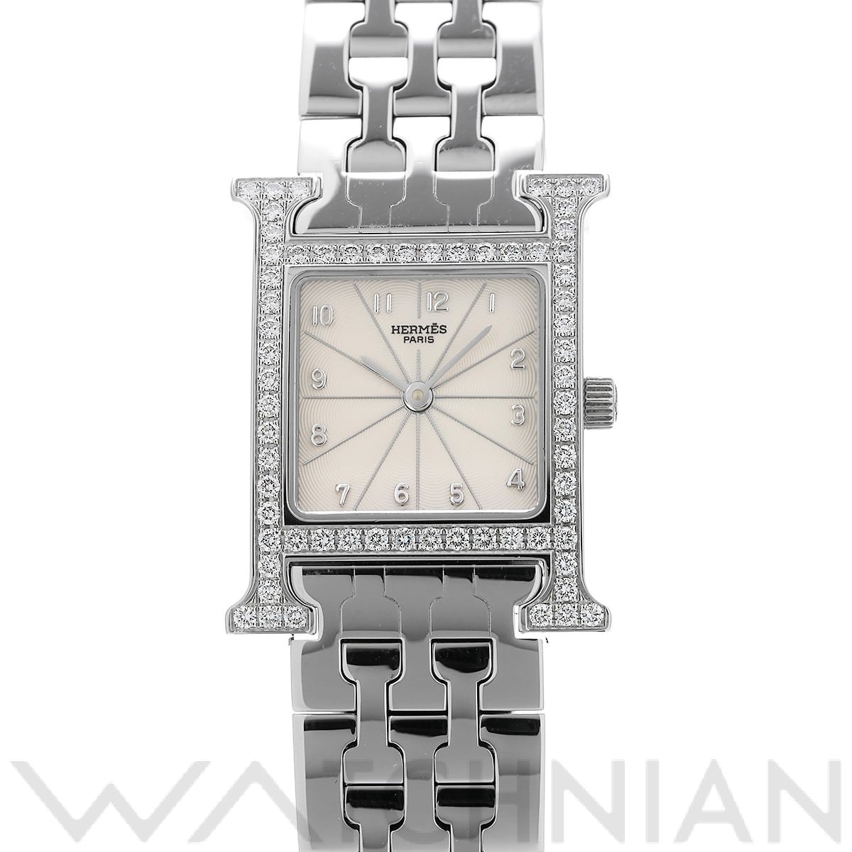 エルメス / HERMES Hウォッチ HH1.230 シルバー レディース 時計 【中古】【wristwatch】