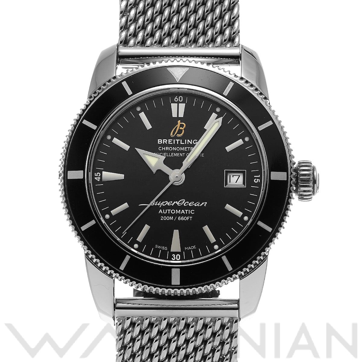 ブライトリング / BREITLING スーパーオーシャン ヘリテージ 42 A1732124 ブラック メンズ 時計 【中古】【wristwatch】