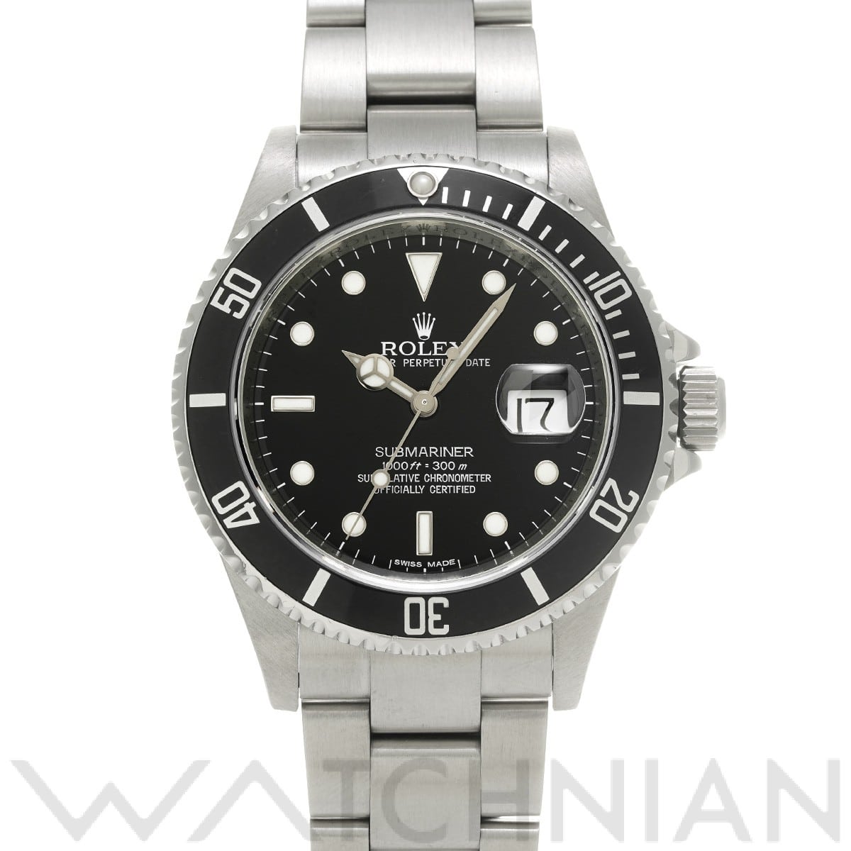 ロレックス / ROLEX サブマリーナ デイト 16610 ブラック メンズ 時計 【中古】【wristwatch】