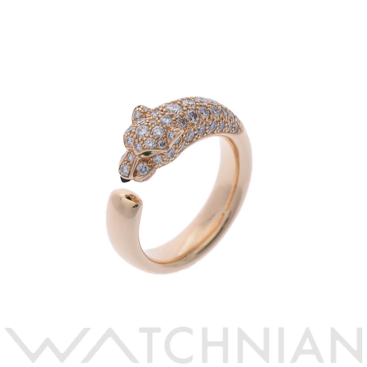 カルティエ パンテールリング #47 ゴールド CRN4765847 K18イエローゴールド YG レディース ジュエリー 【中古】【jewelry】