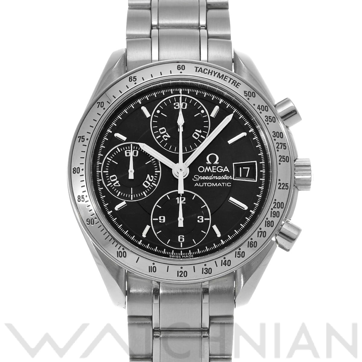 オメガ スピードマスター デイト 3513.50 ブラック メンズ 時計 【中古】【wristwatch】