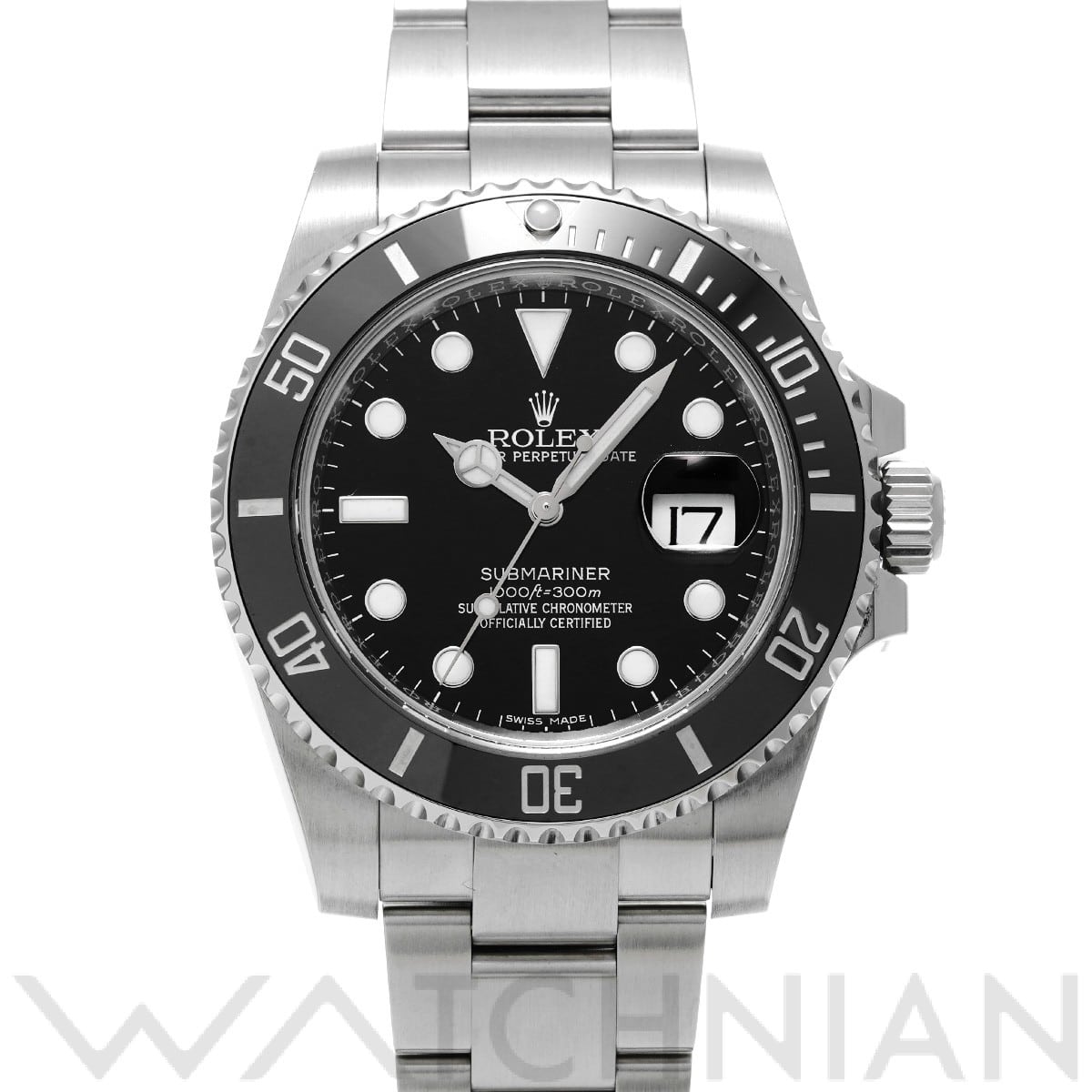 ロレックス サブマリーナ デイト 116610LN ブラック メンズ 時計 【中古】【wristwatch】