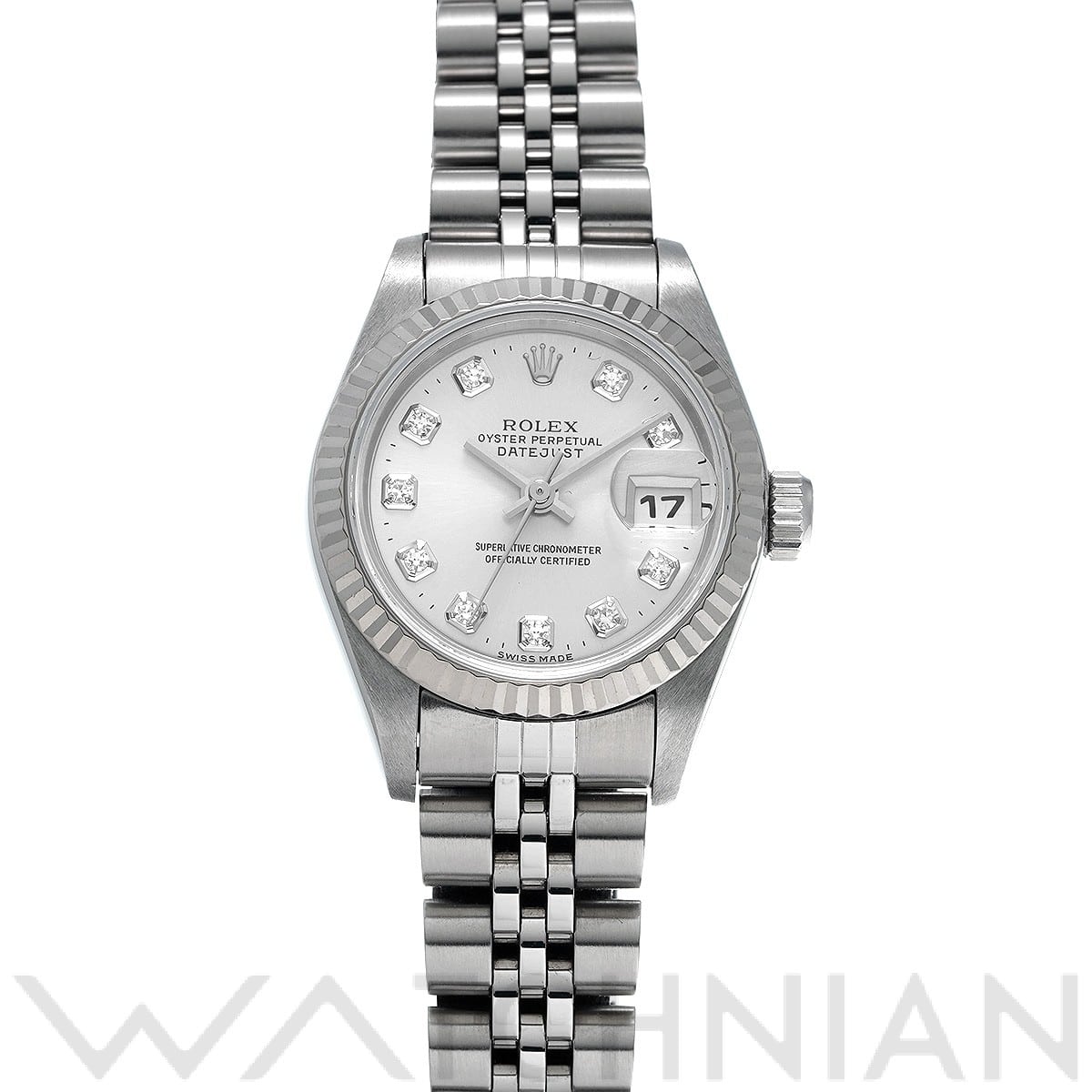 ロレックス / ROLEX デイトジャスト 69174G シルバー/ダイヤモンド レディース 時計 【中古】【wristwatch】